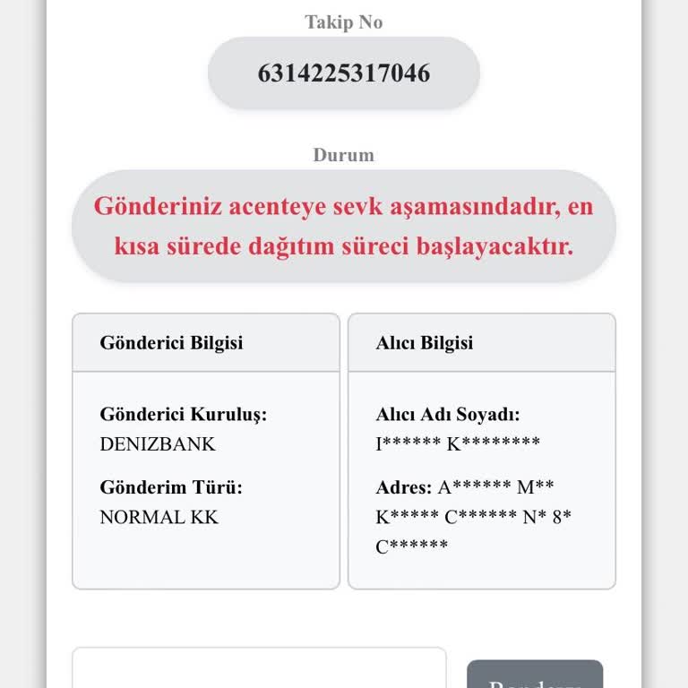 Kuryenet Günlerdir Kartım Teslim Edilmedi İki Hafta Oldu!