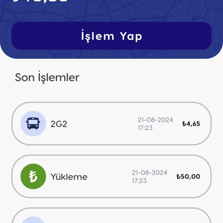 BURULAŞ Yanlışlıkla İki Kere Çekilen Para