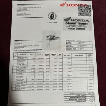 Honda Eskişehir'deki Yetkili Servis Sorunu