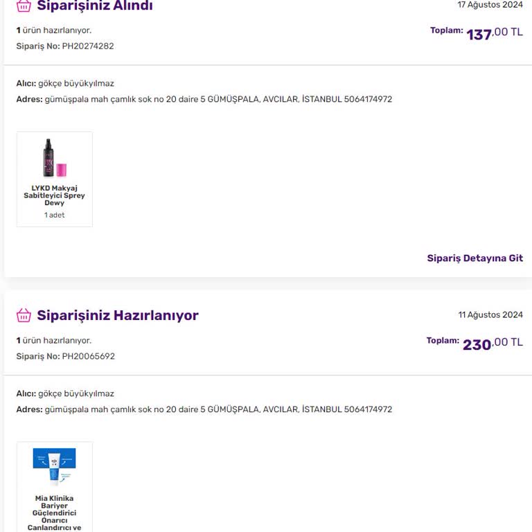 Gratis Mağazaya Teslim Günlerdir Gelmeyen Sipariş