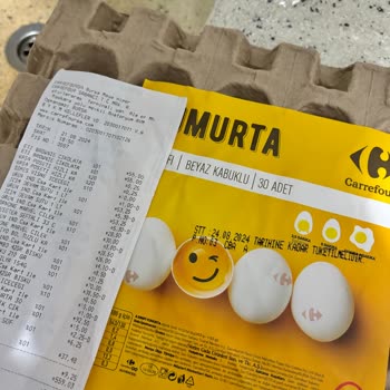 Bursa Carrefour AVM Küflenmiş Yumurta Carrefour SA!