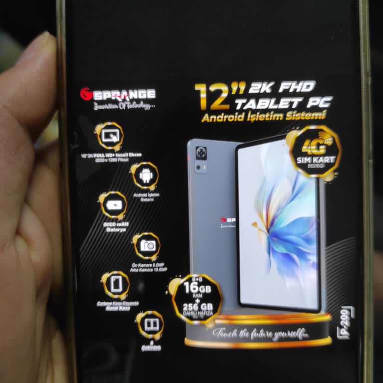 Sprange Beklentileri Karşılamayan Vasoun P200 Tablet Sorunu