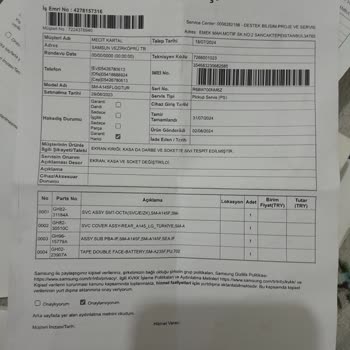 Samsung Telefon Af4 Telefonuma Kaçak IMEI Yazılımı Yüklemişler Telefonum Kapanacak