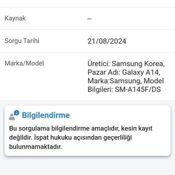Samsung Telefon Af4 Telefonuma Kaçak IMEI Yazılımı Yüklemişler Telefonum Kapanacak