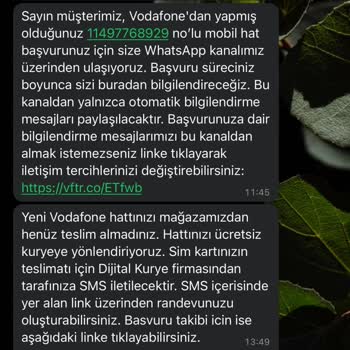 Vodafone'a Geçişte Yaşanan Sorun ve İlgisizlik