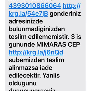 Aras Kargo Adrese Gelmeden "Güvenlik Kamerası Kayıtları Mevcut" Evde Yok Mesajı