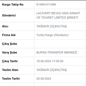 Yurtiçi Kargo'nun Sorumsuzluğu Yüzünden Kargom Kayıp