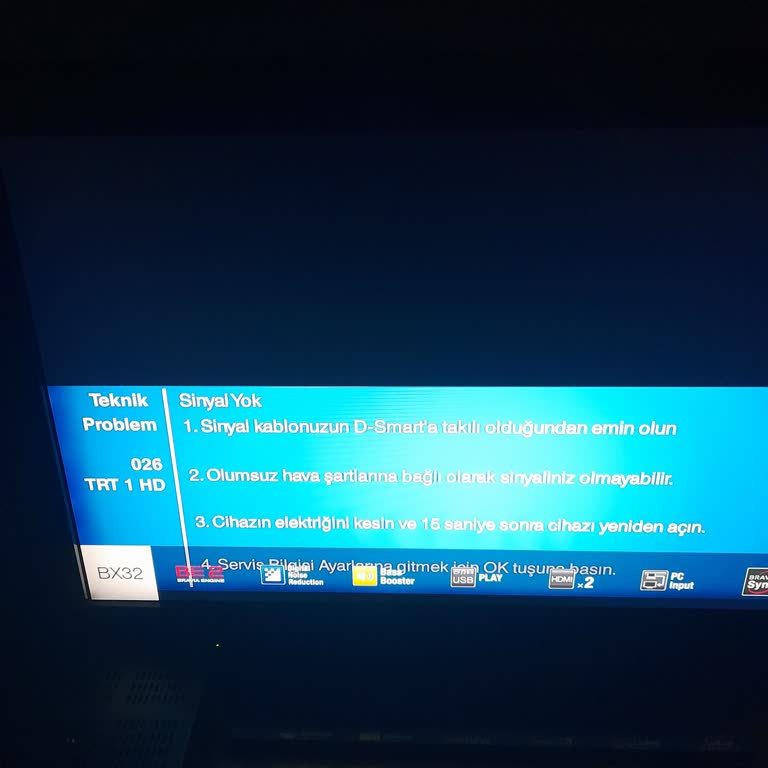 D-Smart TV Kanal Sorunları
