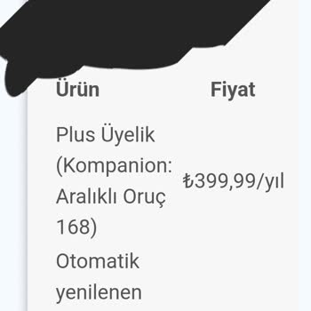 Kompanion Adlı Uygulamanın Paramı Geri İade Etmemesi