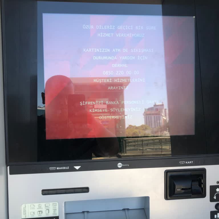 Ziraat Bankası ATM Paramı Yuttu!