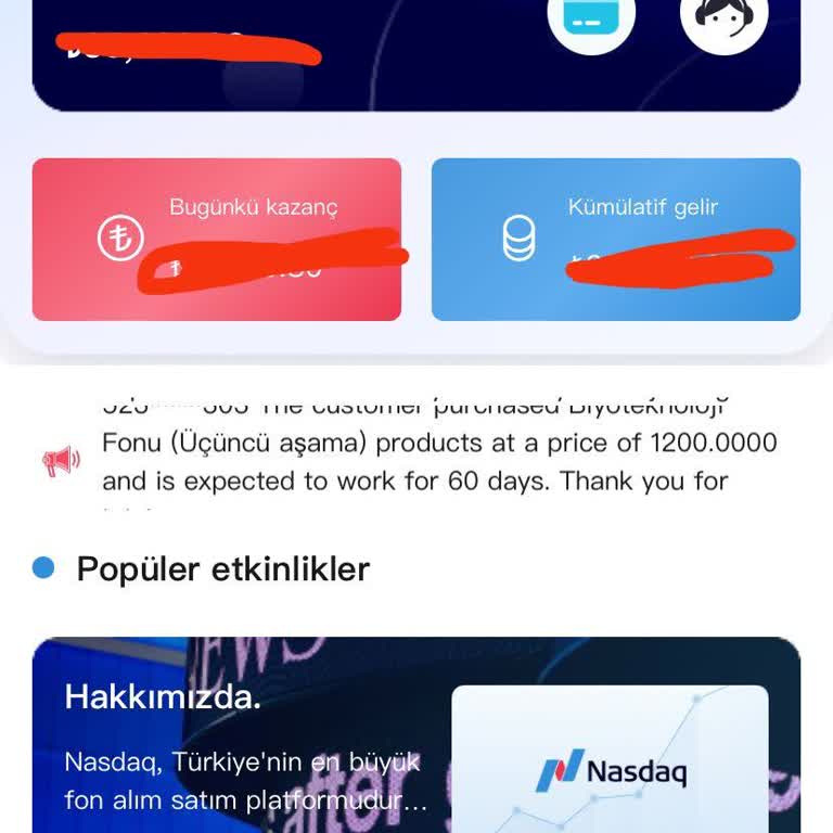 Nasdaq Nasdağ Sitesinde Fon Yatırımı Sorunu