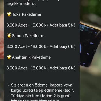 Evde Ekişi Paketleme Önlem Almak İçin