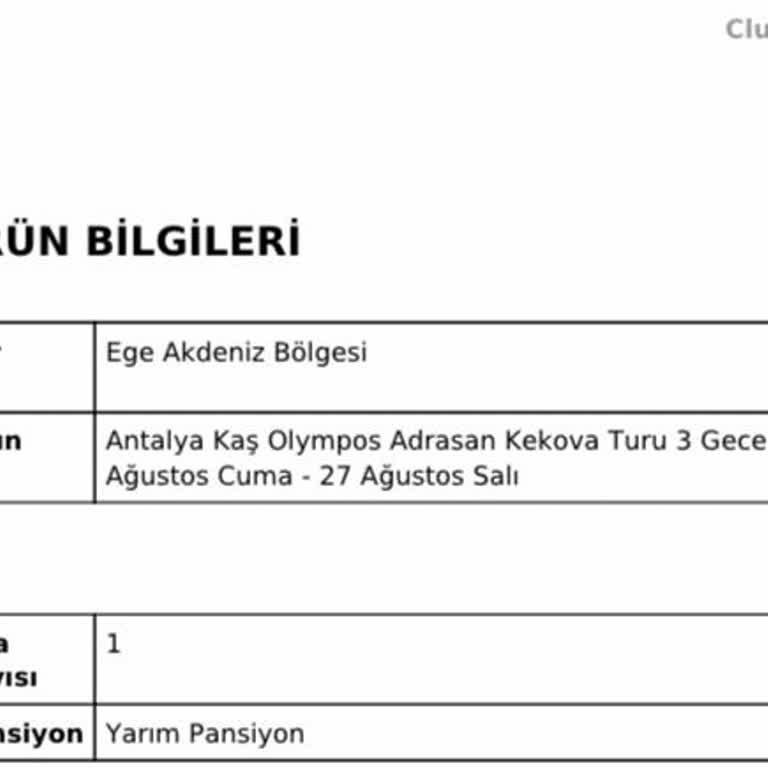 Jolly Tur Kesin Kalkışlı Tur İptali