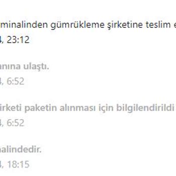 MNG Kargo İle Yaşanan Gecikme Ve Gümrük Sorunu