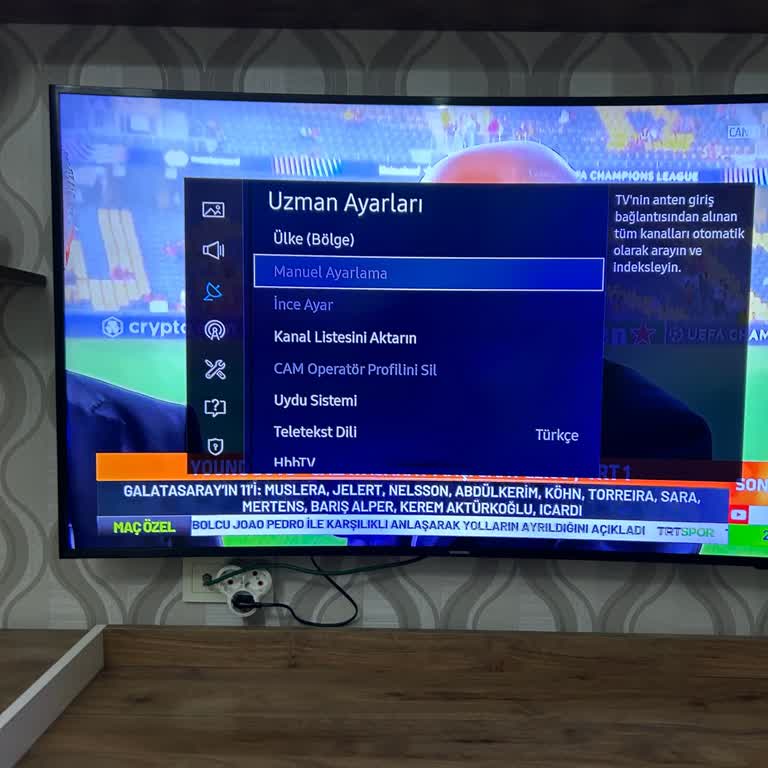 Samsung TV Manuel Arama Sorunu