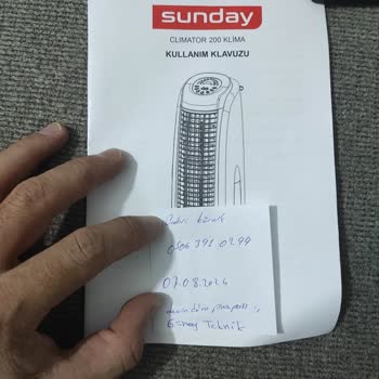 Sunday Ev Aletleri Sunday Climatör 200 Klima Şikayet