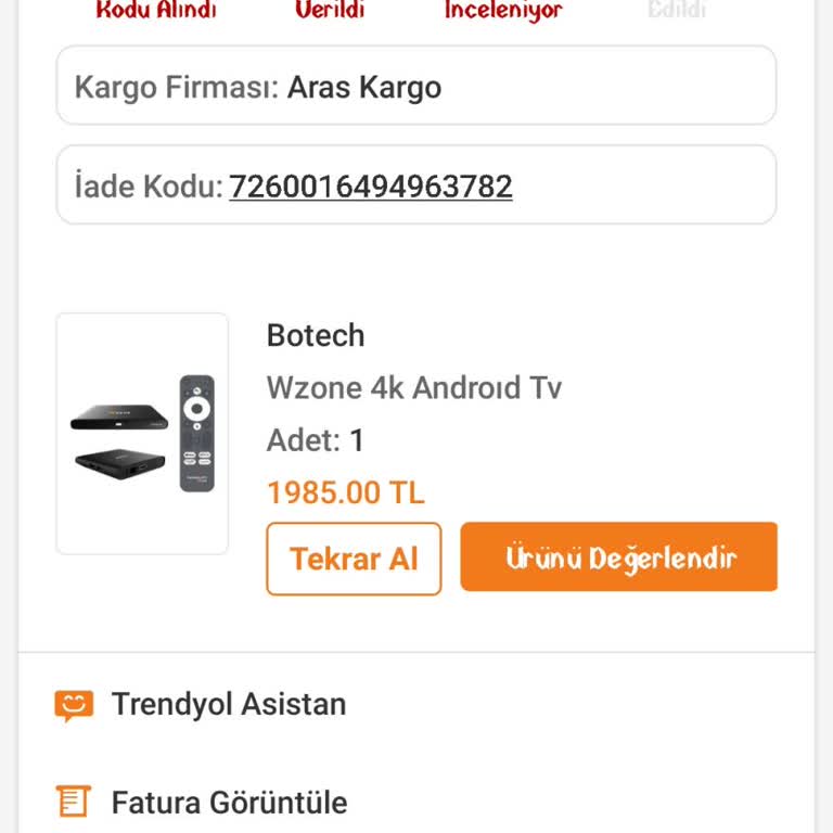 Trendyol Paramı İade Etmiyor