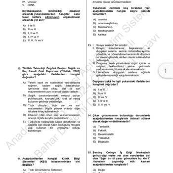 Anadolu Üniversitesi Soruda Cevap Hatası Mevcut.