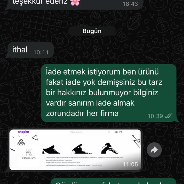Shopier Ürünü İade Etmek İstiyorum