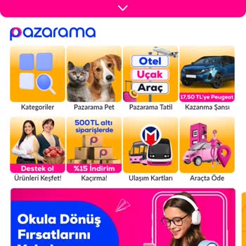 Pazarama Onaylanmayan Sepet Neticesi Alışveriş Yapılamıyor