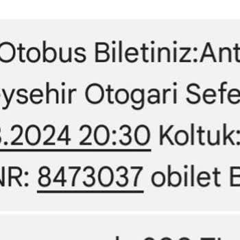 Özkaymak Turizm Zamanında Terminaldeydim Ama Otobüs Kaçtı!