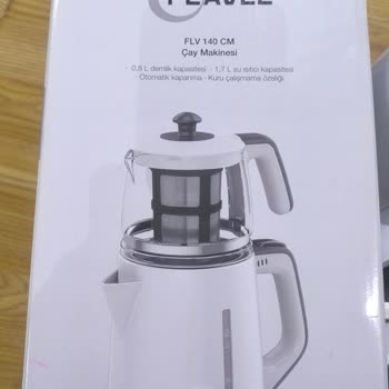 Garanti Kapsamında Çatlayan Çay Makinesi İçin Yardım Talebi