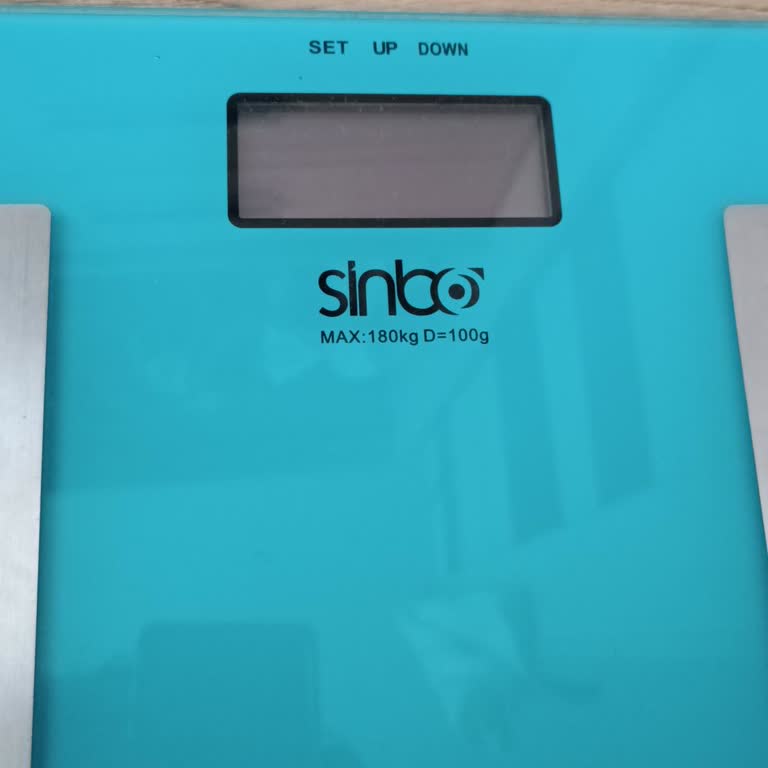 Sinbo Banyo Baskülünün Ayaklarının Kırılması