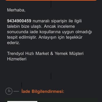 Ekleristan Eksik Ve Kötü Kalite Ürün Gönderimi