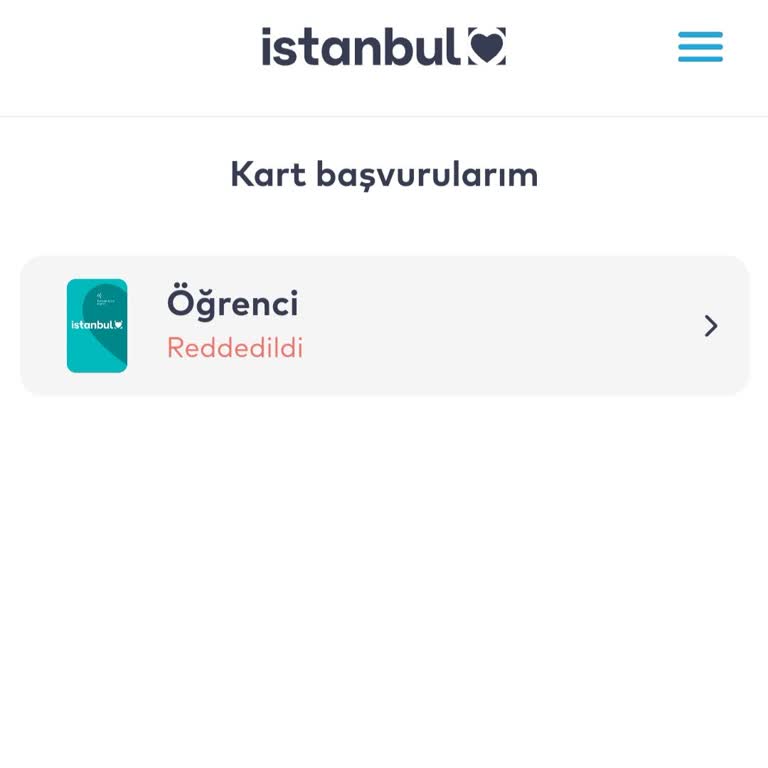 BELBİM (İstanbulkart) İstanbul Öğrenci Kartı Başvurusu Yapamıyorum