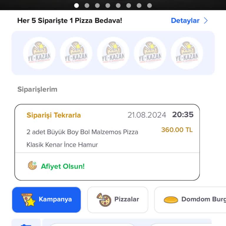 Domino's Pizza Teslim Edilmeyen Sipariş Ve İlgisiz Müşteri Hizmetleri