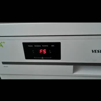 Vestel Bulaşık Makinesi F5 Hatası Ve Teknik Servis Sorunu
