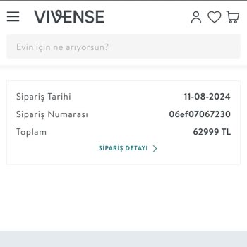 Vivense Teslimatı Erteleyip Duruyorlar