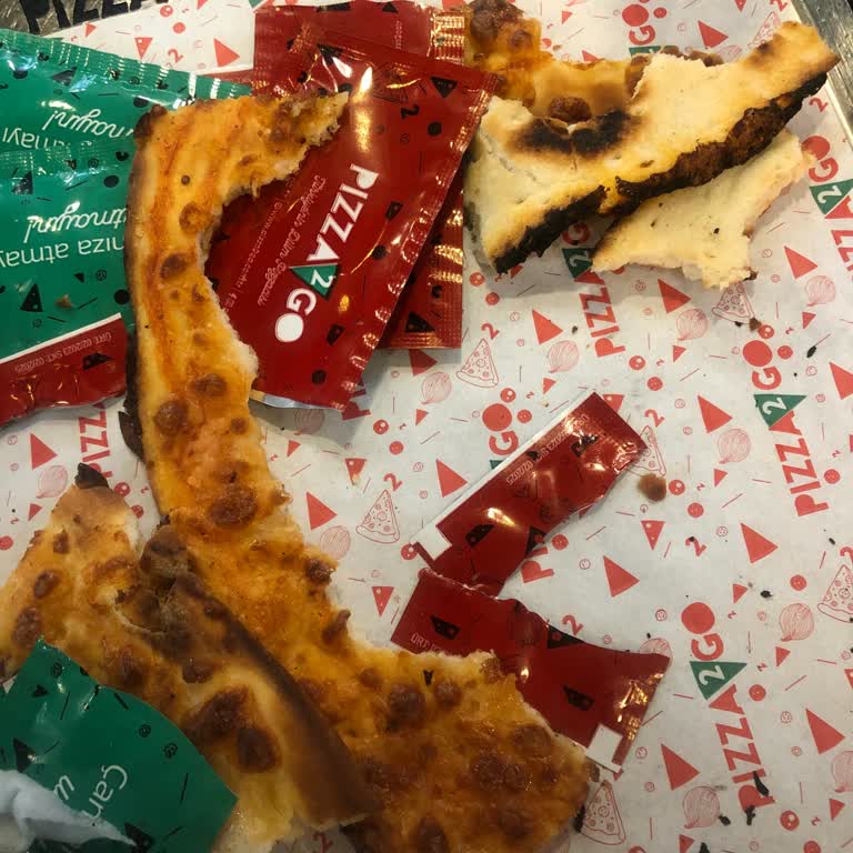 Pizza2Go Soğuk Pizza Verilmesi