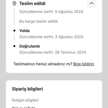 Matmazel.com Para İadesini Yapmıyor