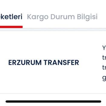 Aras Kargo Kargomun 4. Güne Girerken Farklı Yerlere Gitmesi.