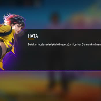 Garena Free Fire Sebepsiz Hiçbir Uyarı Yapılmadan Hesabım İnceleme Altına Alındı