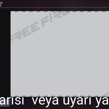 Garena Free Fire Sebepsiz Hiçbir Uyarı Yapılmadan Hesabım İnceleme Altına Alındı