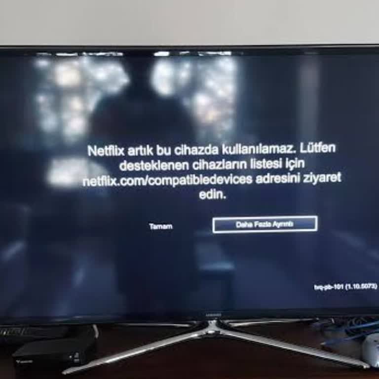 Samsung Ue46f6340 TV Netflix E Girmiyor