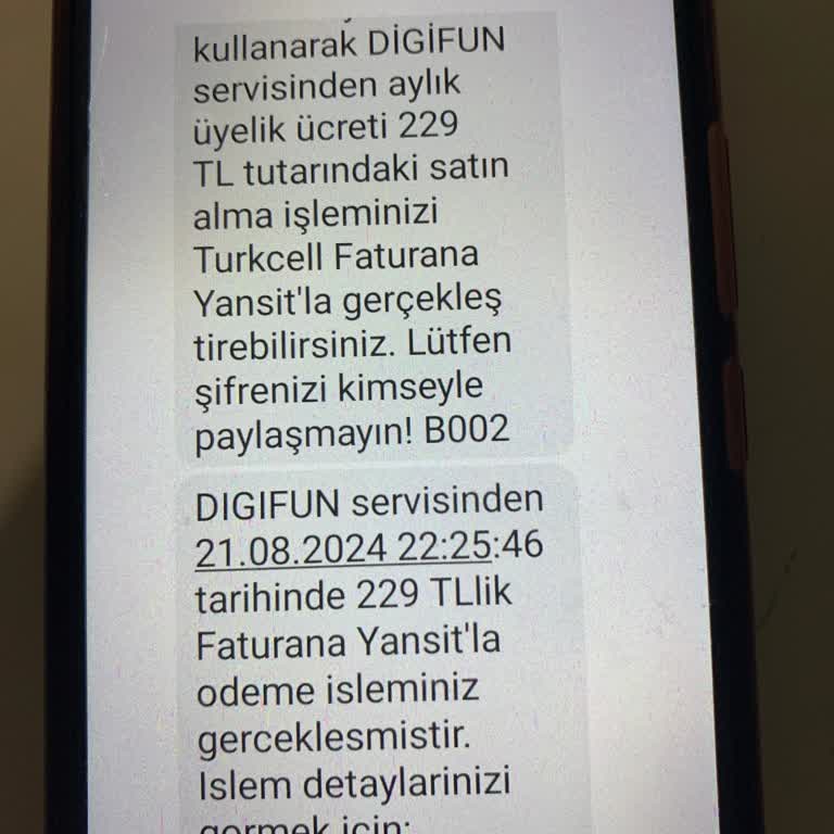 Digifun Haksız Üyelik Para İadesi Yapılmaması