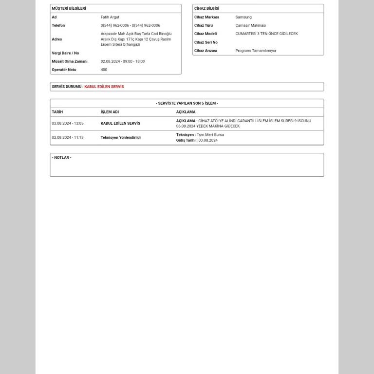 Özel Servis (0850 309 40 76) Bulaşık Makinesi Tamiri