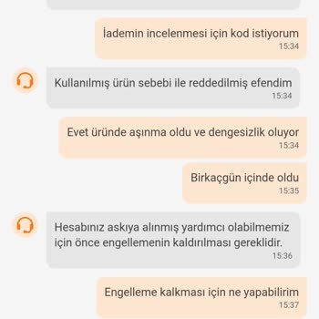 Trendyol Hesabımı Haksız Yere Askıya Aldı