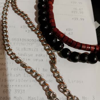 Kotonda Aldığım Beyaz Zincir Bileklik 2 Kullanımda Paslandı