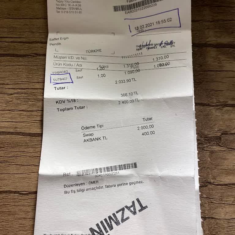 Swatch Saatimde Garanti Süresi Bitiminde Yaşanan Arıza Ve Yüksek Tamir Ücreti