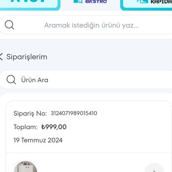 A101 Ürünüm Hala Hazırlanamadı