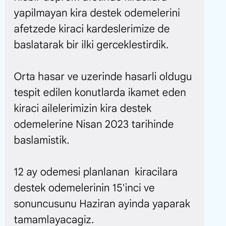 AFAD Kira Yardımı Yatırılmadı