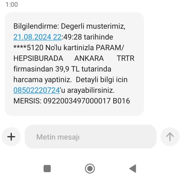 Hepsi Burda Ankara Firması Tarafından Hesabım Dan Para Çekilmesi
