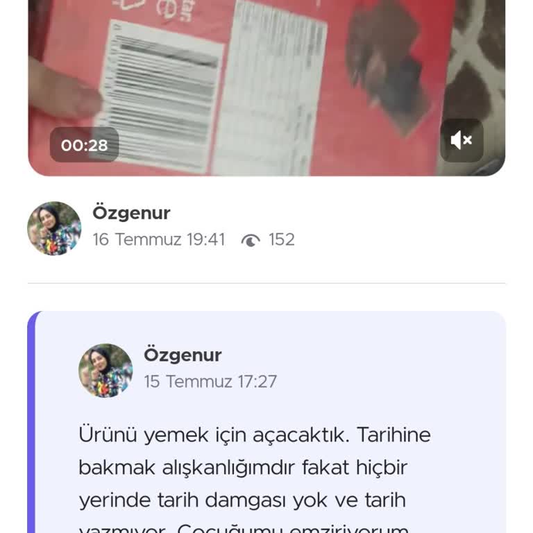 Şok Marketler Madlen Çikolatanız Da Tarih Yok Ve Bu 2. Şikayetim Hâlâ Dönüş Yok!