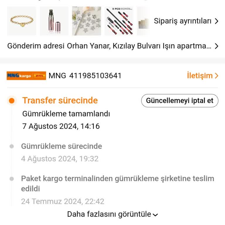 Temu Ve MNG Kargo İle Yaşanan Sipariş Sorunu
