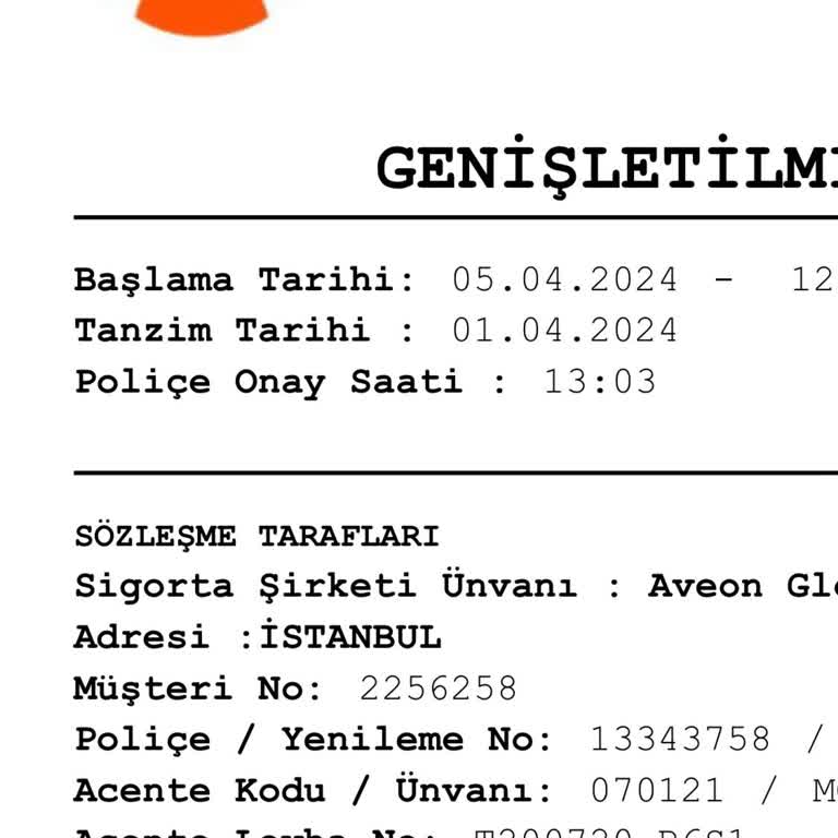 Aveon Global Sigorta Kaza Sonrası 2 Ay Geçmiş Halen Bilgi Verilmiyor