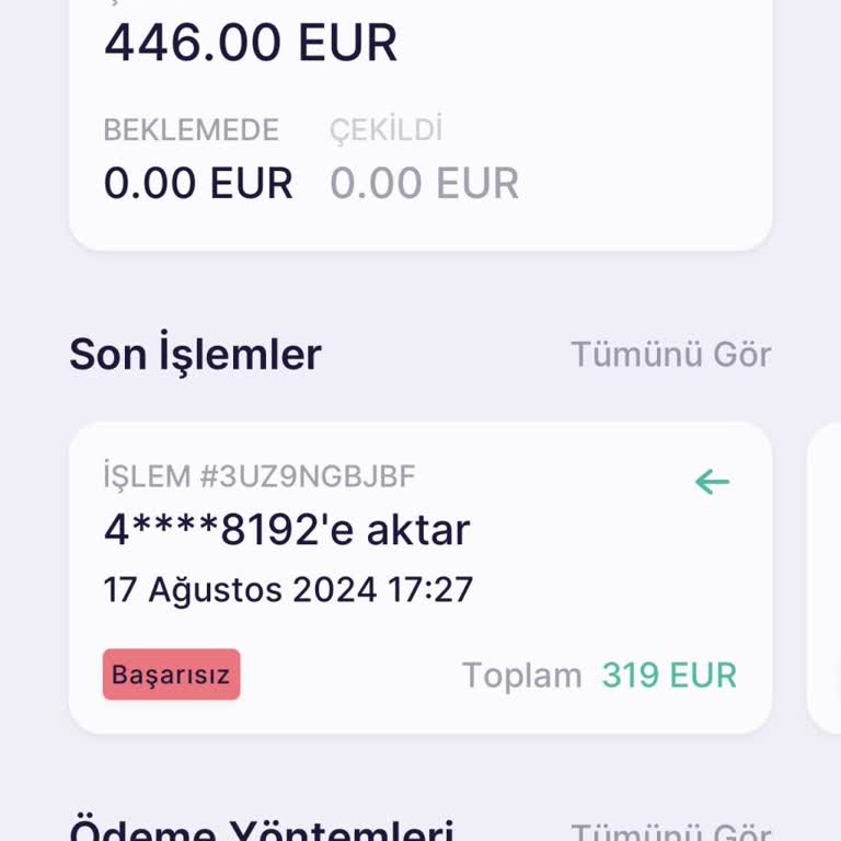 Glocalzone Uygulamasında Yaşadığım Ödeme Sorunu